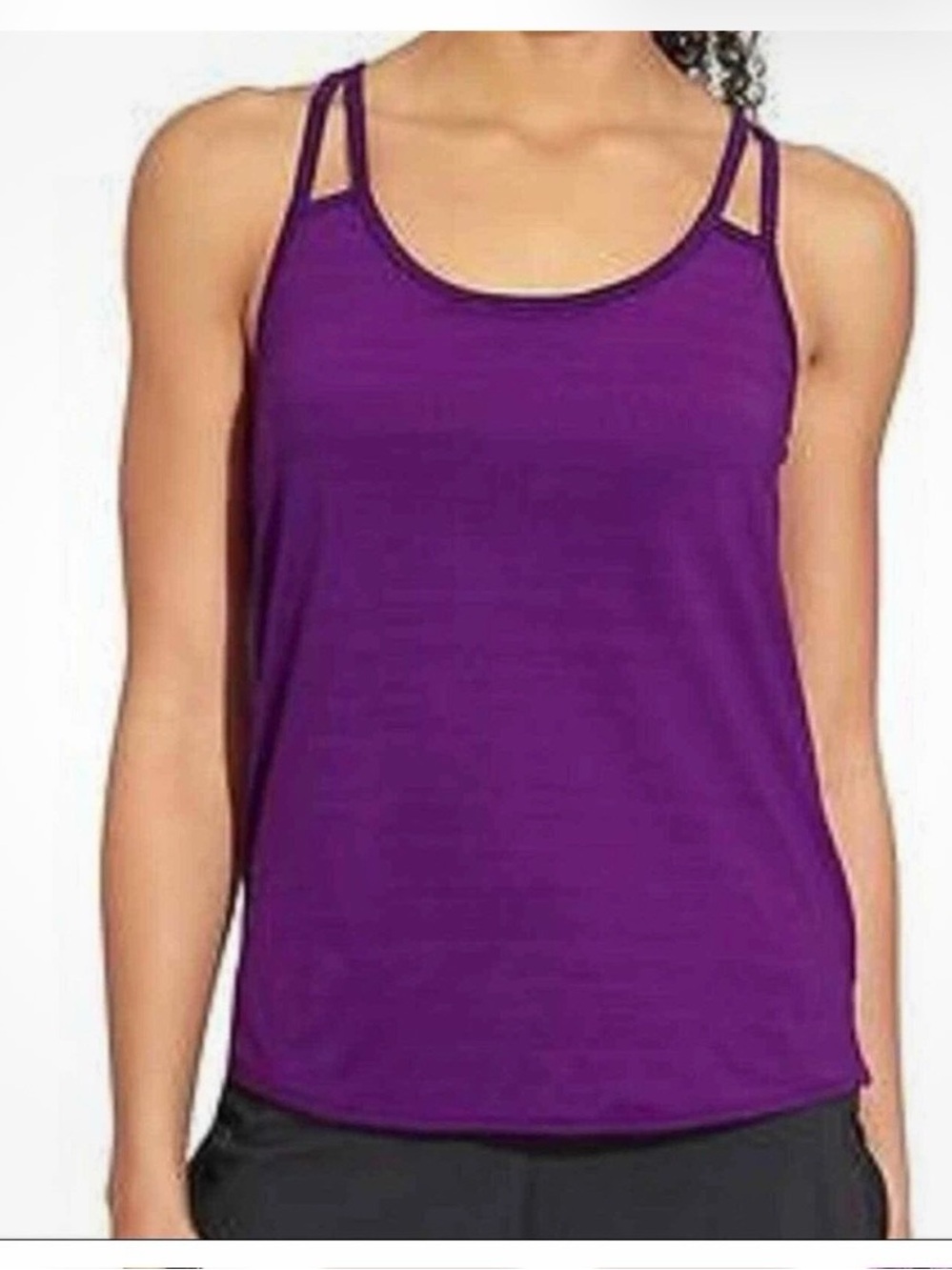 Athleta Purple Full Force Tank - Women's  Active Tank Top | Small